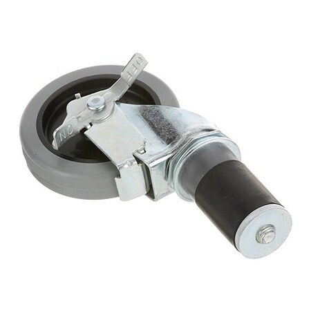 Allpoints Swivel Stm Castr W/Brk 4 W  1-5/8 Od Tubing 262393